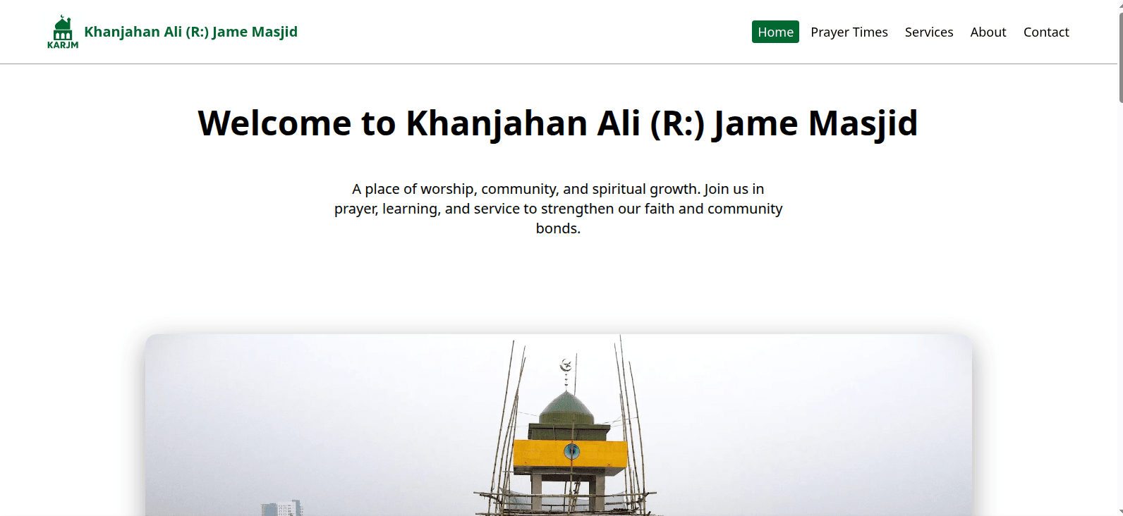 Khanjahan Ali (R:) Jame Masjid